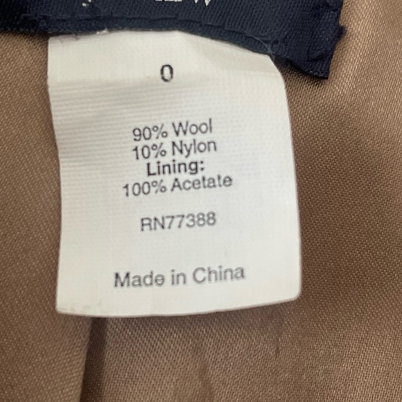 Jcrew wool coat excellent condition size 0 - Picture 6 of 13